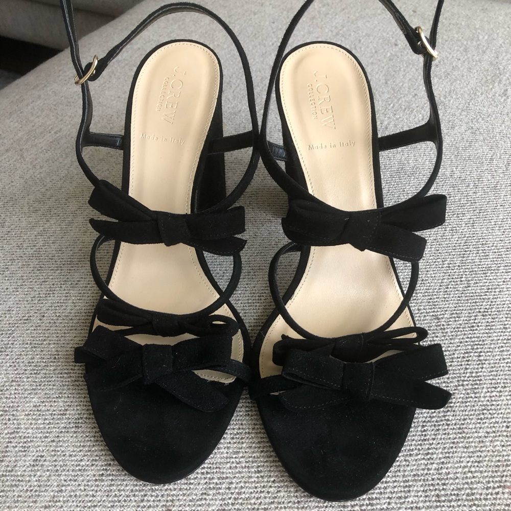 Jcrew Stella Bow Heels